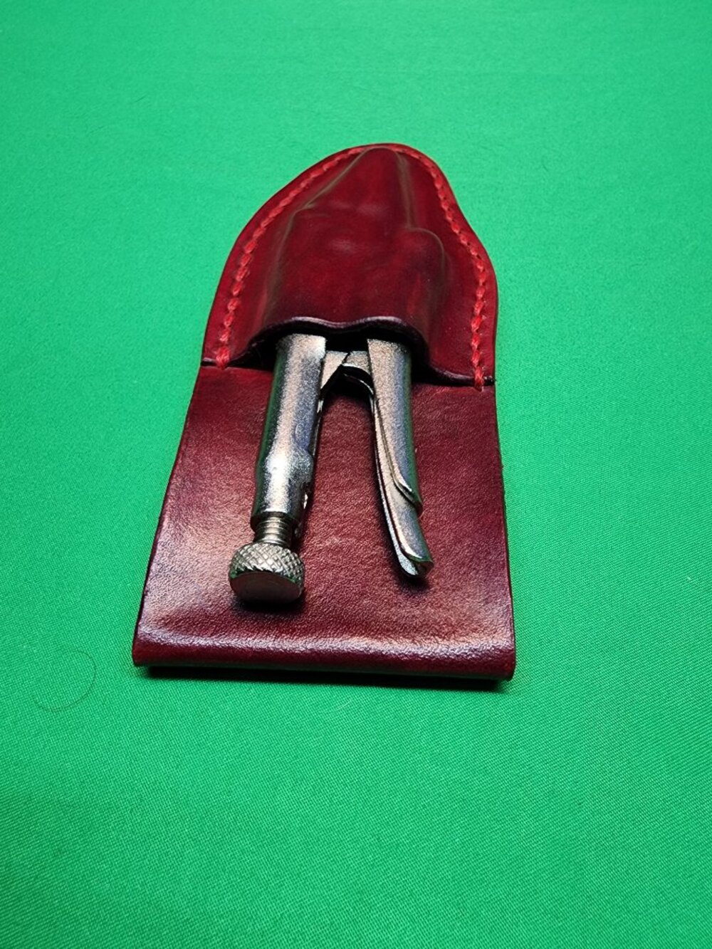 New Homemade Leather Pouch with Mastercraft Mini Vice Grips - Picture 11 of 15